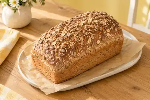 Seeded Sandwich Loaf served as a single listed menu portion