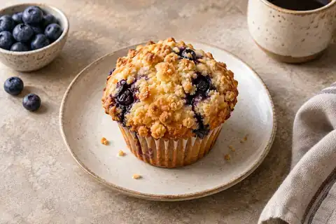 Blueberry Crumble Muffin