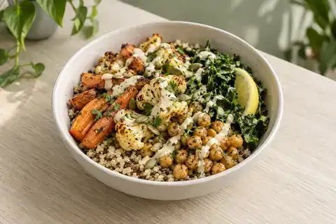 Roasted Vegetable Quinoa Bowl