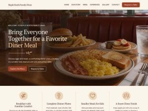 Family Restaurant & Diner homepage in 03 · Terracotta Courtyard